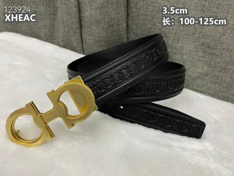 Ferragamo belt 35mmX100-125cm 8L45